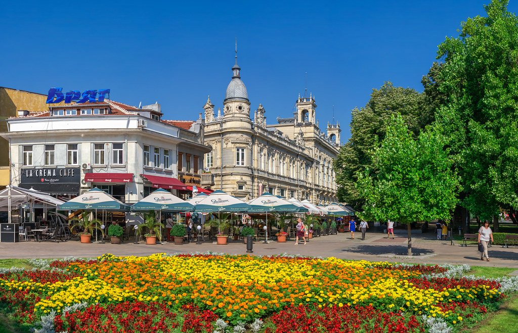 Ville de Roussé, en Bulgarie