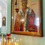 Всенощное бдение в Воскресенско-Германовском храме Ульяновска