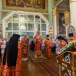 Божественная литургия в храме святителя Николая Чудотворца с. Оськино Барышской епархии