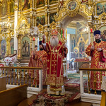 Божественная литургия в храме святителя Николая Чудотворца с. Оськино Барышской епархии