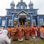 Божественная литургия в часовне святителя Николая Чудотворца в р.п. Сурское