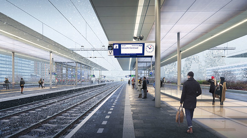 20210510 Treinperrons Station Amsterdam Zuid