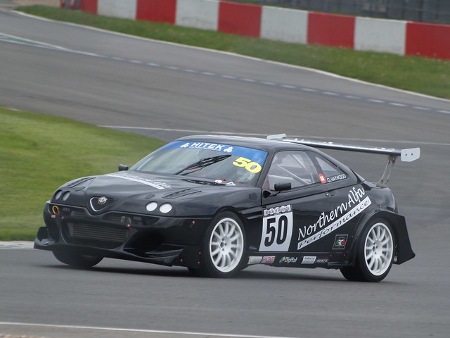 Gareth Haywood GTV before the wing departed