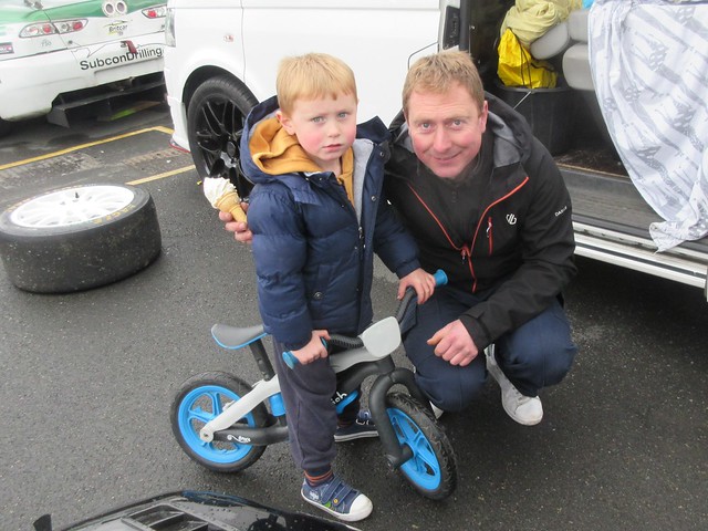 There were three generations of Haywood at Donington