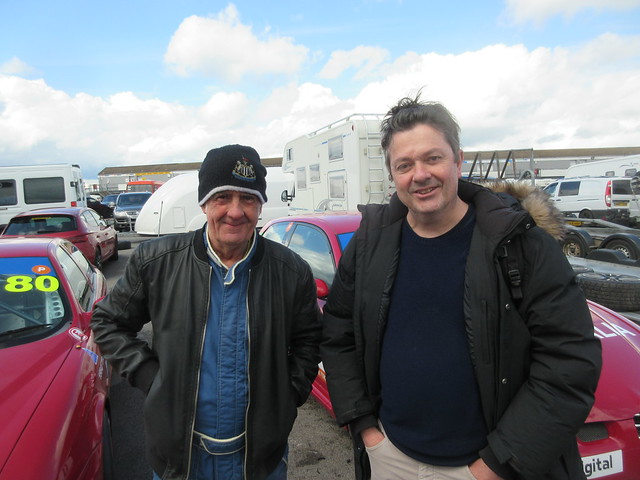 Good to see Peter Sloan (rt) with Andy Inman