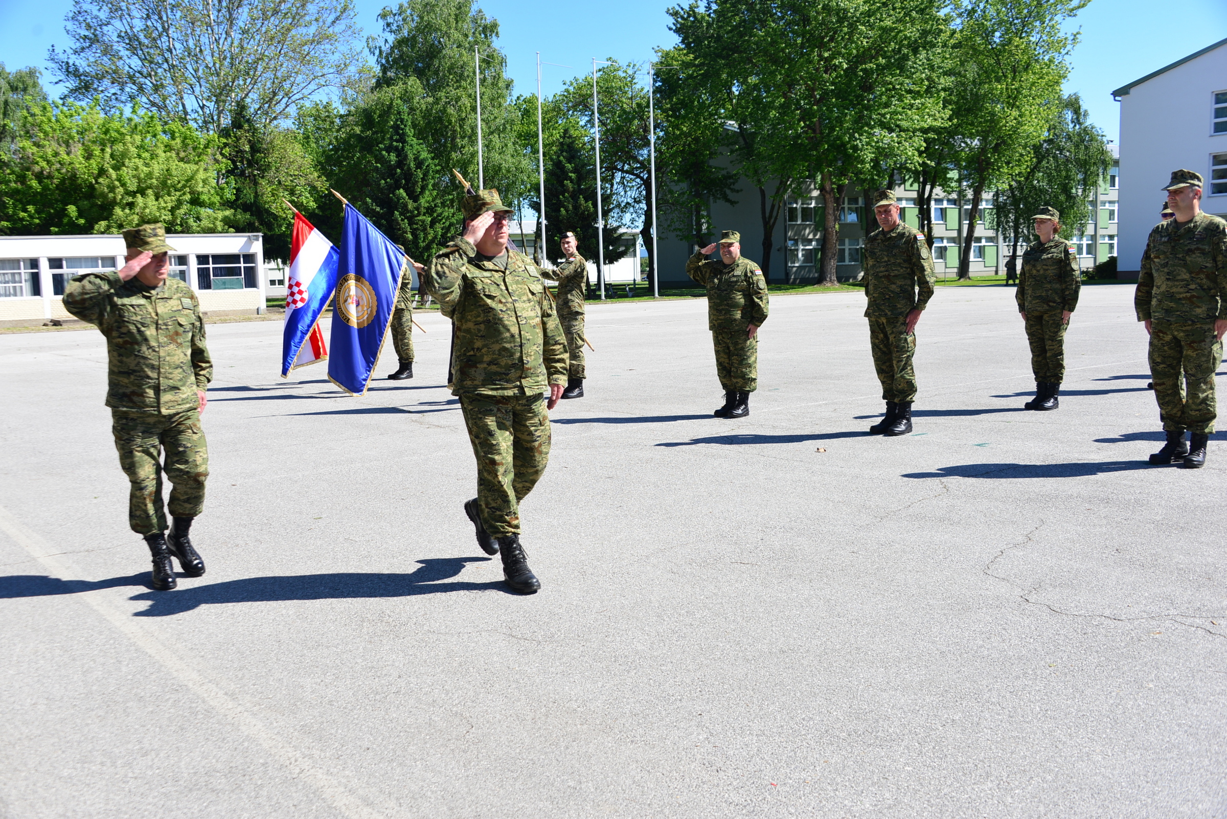 Zapovjedništvo za potporu i Pukovnija vojne policije obilježili 30. obljetnicu Hrvatske vojske