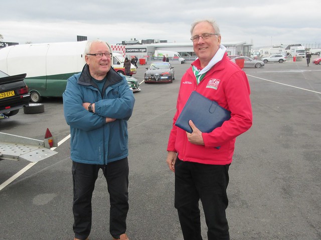 Keith and Andy - had they decided their Driver of the Weekend yet