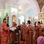 Божественная литургия в Воскресенско-Германовском храме Ульяновска