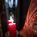 Божественная литургия в домовом храме во имя святых новомучеников и исповедников Церкви Русской при Архиерейской резиденции Ульяновска