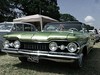 Green American muscle car at a vintage car festival. This image is provided on an as-is basis, royalty free for personal editorial, blog and web display usage. - Royalty Free Trains, Planes & Automobilies