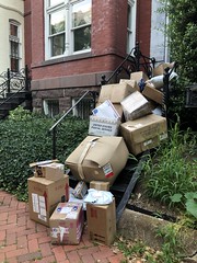 Special delivery, Dent Place NW, Georgetown, Washington, D.C.