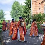 Божественная литургия в храме Рождества Христова Ульяновска