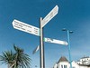 Signs in Torquay.This image is provided on an as-is basis, royalty free for personal editorial, blogs and web display usage. - Royalty Free Images of Objects