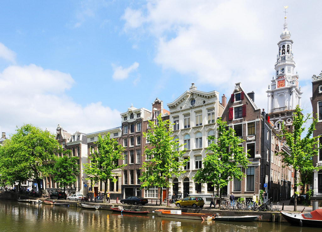 Les canaux du 17e siècle listé par l'Unesco, à Amsterdam