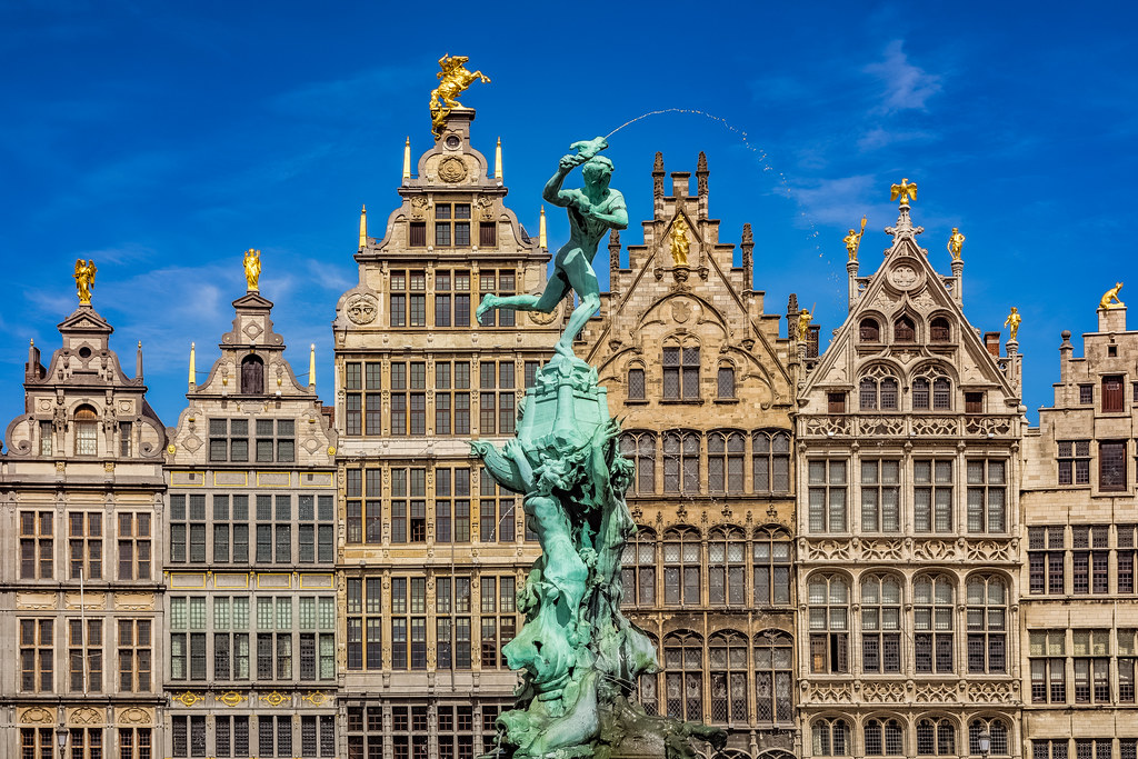 La Grande Place, à Anvers