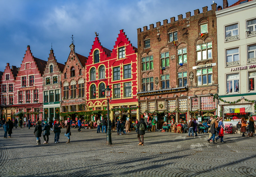 Grande Place, à Bruges