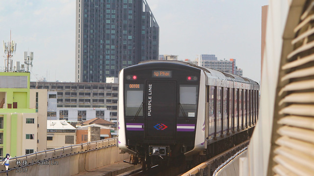 曼谷地鐵紫線T013 | Bangkok MRT Purple Line Trainset T013