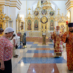Всенощное бдение в Спасо-Вознесенском кафедральном соборе Ульяновска