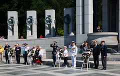D Day Ceremony at The WWII Memorial  Washington DC 6 June 2021  (215)
