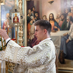 Божественная литургия в храме в честь иконы Божией Матери «Неопалимая Купина» Ульяновска