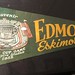 Edmonton Eskimos 1955 Grey Cup Champions pennant.