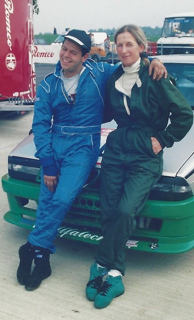 Minette and Enzo Buscaglia at Croix en Ternois 1999