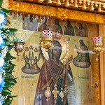 Божественная литургия в Богоявленском храме р.п. Старая Майна