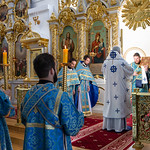 Божественная литургия в Спасо-Вознесенском кафедральном соборе