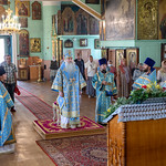 Божественная литургия в храме в честь иконы Божией Матери «Неопалимая Купина» г. Ульяновска
