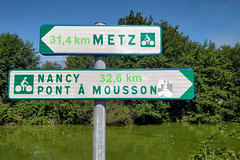About half-way between Nancy and Metz