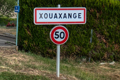 A locality's name with a double X; not common on France