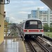 SMRT Trains (East West Line) - Siemens C651 (213/214) arriving Tampines