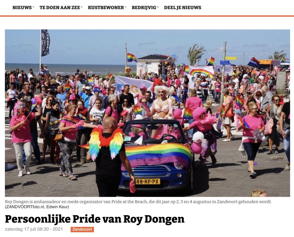 2021-07-17 Lokaalaanzee.nl - Beeldbank Pride at the beach