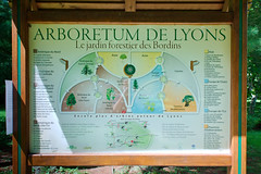 Plan de l’Arboretum de Lyons