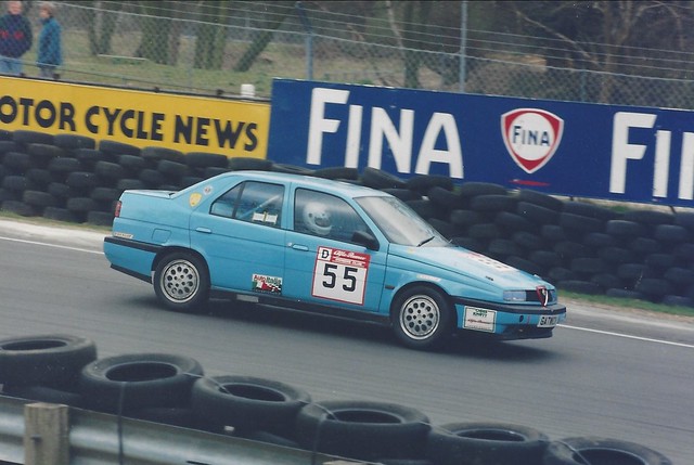 Ron Davidson in Fiat engined 155 4wd at Brands 1995