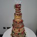 Five tiered Naked Wedding Cake