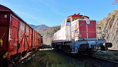 Axat, vieux trains - Photo of Le Clat