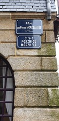 Bilingual Street Sign in French and Breton in Rennes
