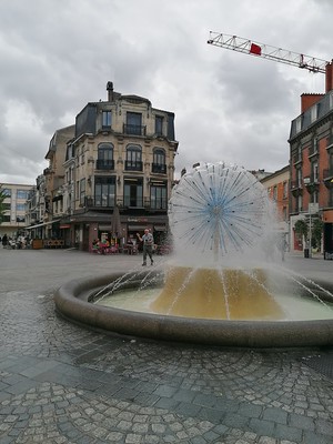 Fontein in Reims