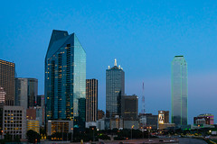 Downtown Dallas at Blue Hour