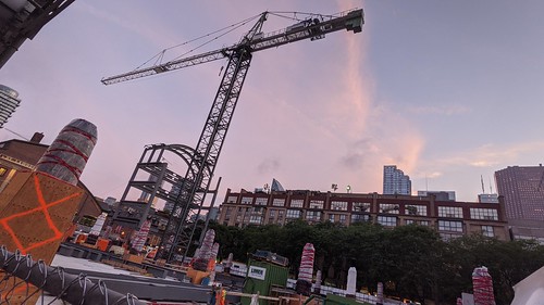 Construction, North St Lawrence Market, 2021 08 17