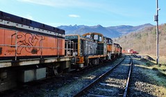 Axat, vieux trains - Photo of Sainte-Colombe-sur-Guette