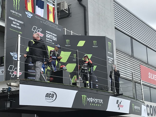 MotoGP Aprilia podium