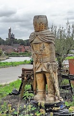 Antoing, Statue de bienvenue JMO Maintenance - Photo of Maulde