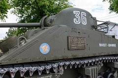 M4A2 Sherman - Photo of Ancerviller