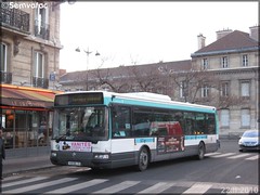 Renault Agora S – RATP (Régie Autonome des Transports Parisiens) / STIF (Syndicat des Transports d'Île-de-France) n°7710