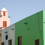 Happy Friday ! / Colourful mosque in Nouakchott, capital city of Mauritania