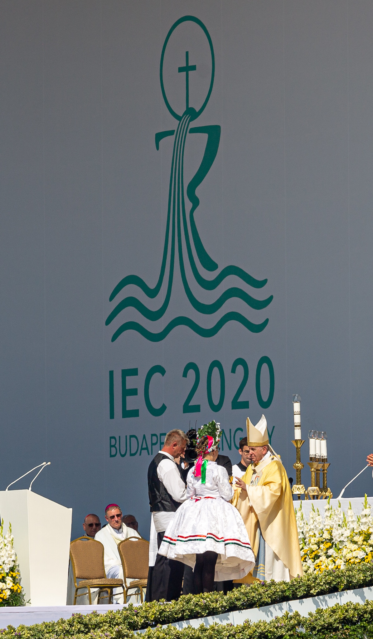52. Nemzetközi Eucharisztikus Kongresszus, Budapest - 2021.09.12. - Statio Orbis szentmise Ferenc pápával