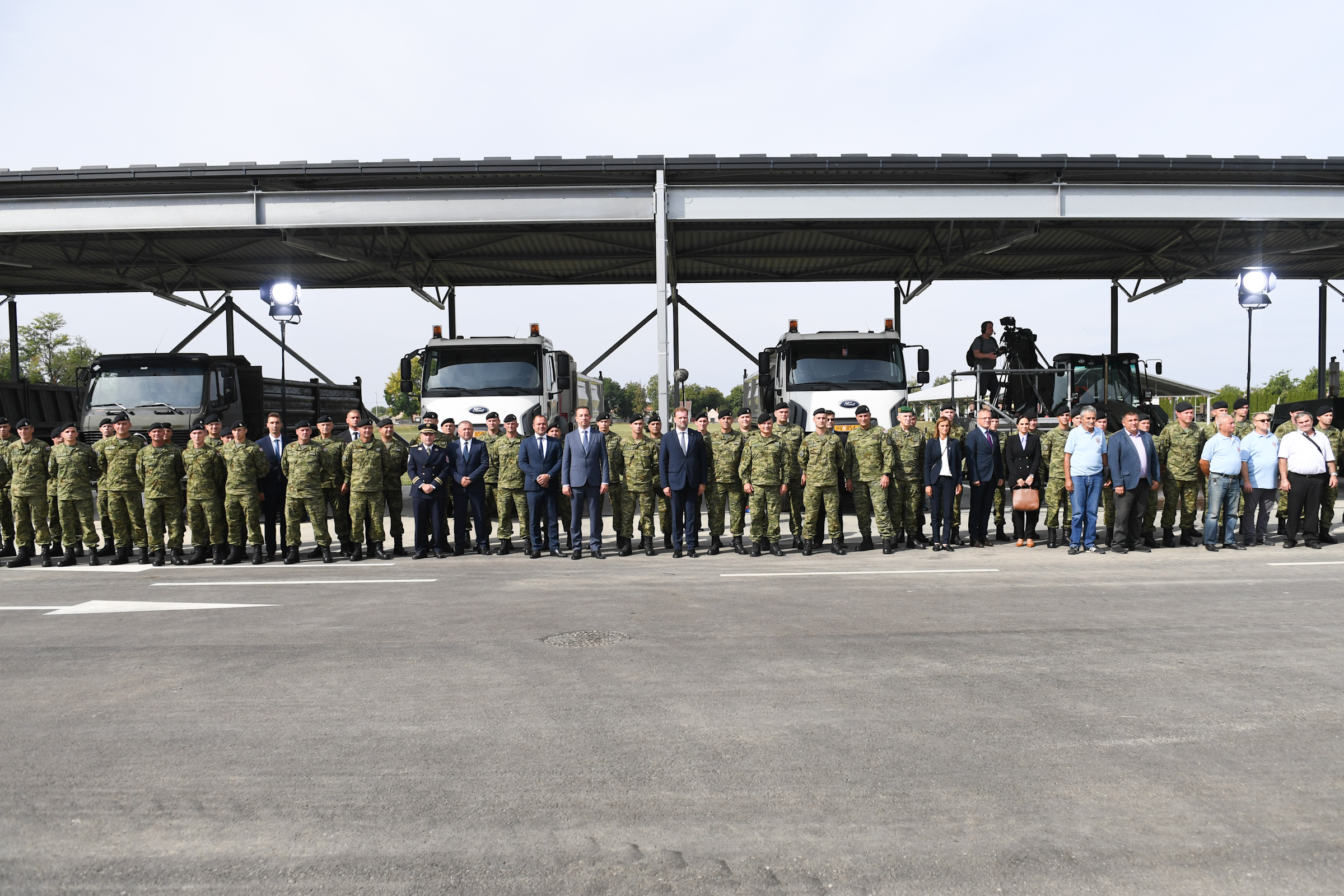 Inženjerijska bojna Hrvatske vojske stigla u Vukovar
