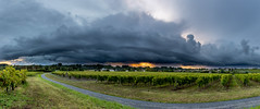 Stormy sunset - Photo of Brie-sous-Archiac
